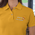 Load image into Gallery viewer, Polo Shirt Orange Avoir le Coup de Foudre
