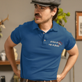 Load image into Gallery viewer, Polo Shirt Navy Avoir le Coup de Foudre
