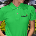 Load image into Gallery viewer, Polo Shirt Green Avoir le Coup de Foudre
