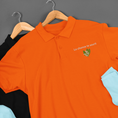 Load image into Gallery viewer, Polo Shirt Orange La Chance te Sourit Muguet
