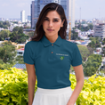 Load image into Gallery viewer, Polo Shirt Navy La Chance te Sourit Muguet
