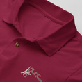 Load image into Gallery viewer, Polo Shirt Burgundy Chic et Français
