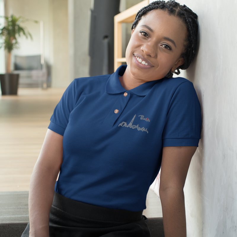 Polo Shirt Navy Paris