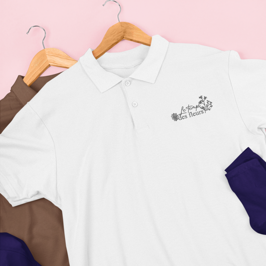 Polo Shirt White Le Temps Des Fleurs