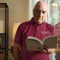 Load image into Gallery viewer, Polo Shirt Burgundy Le Temps Des Fleurs
