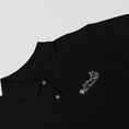 Load image into Gallery viewer, Polo Shirt Black Le Temps Des Fleurs
