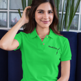 Load image into Gallery viewer, Polo Shirt Green Décrocher la Lune
