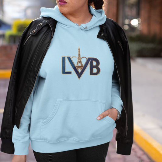 Hoodie LVB Blue La Vie Est Belle
