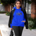 Load image into Gallery viewer, Hoodie LVB Navy La Vie Est Belle
