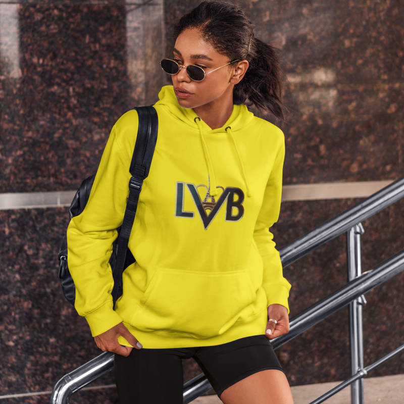 Hoodie LVB Yellow La Vie Est Belle