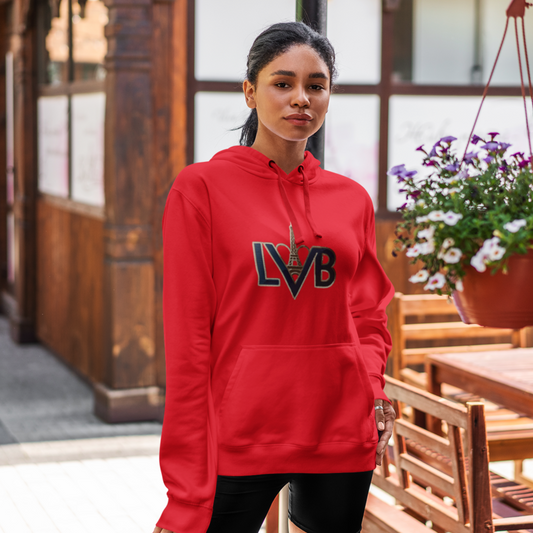 Hoodie LVB Red La Vie Est Belle