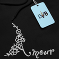 Load image into Gallery viewer, Hoodie Amour With Flowers
