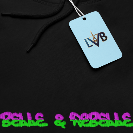 Hoodie Belle et Rebelle