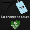 Load image into Gallery viewer, Hoodie La Chance te Sourit Muguet Embroidery
