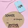 Load image into Gallery viewer, Hoodie Donner sa Langue au Chat Kawaii
