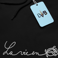 Load image into Gallery viewer, Hoodie La Vie en Rose Embroidery
