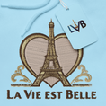 Load image into Gallery viewer, Hoodie La Vie Est Belle With Heart
