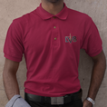 Load image into Gallery viewer, Polo Shirt Burgundy LVB La Vie Est Belle
