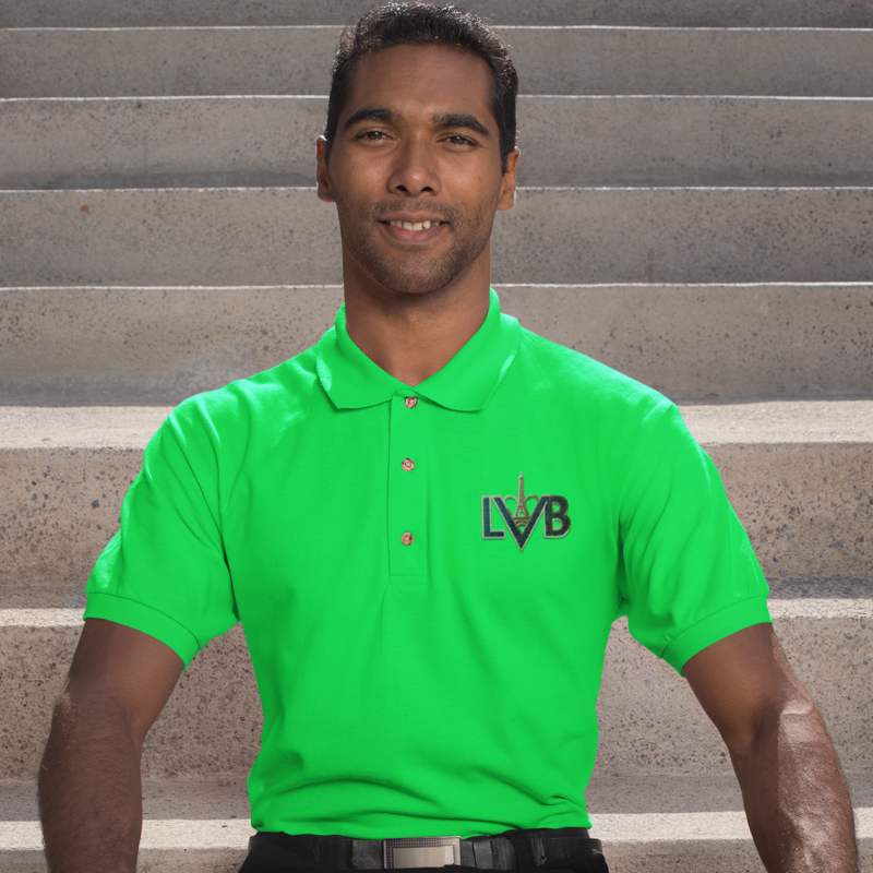Polo Shirt Green LVB La Vie Est Belle