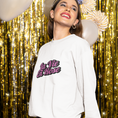 Load image into Gallery viewer, Sweater White La Vie en Rose Graffiti
