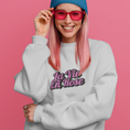 Load image into Gallery viewer, Sweater Gray La Vie en Rose Graffiti
