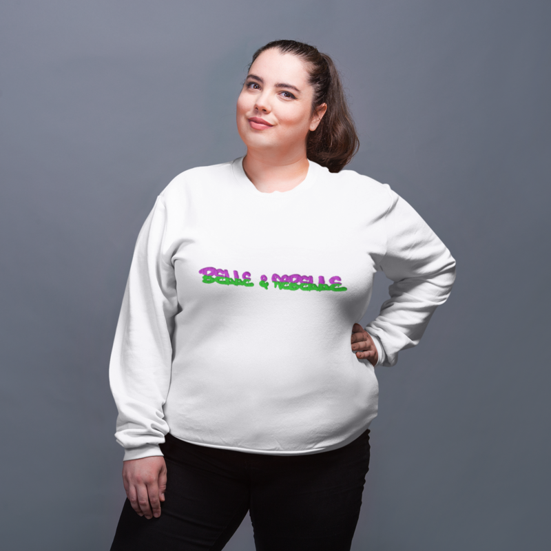 Sweater White Belle et Rebelle