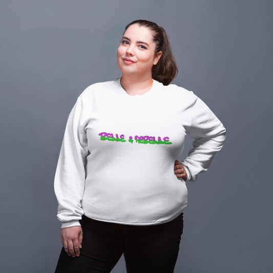 Sweater White Belle et Rebelle