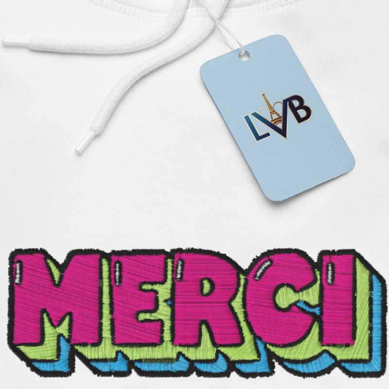 Hoodie MERCI Embroidery