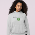 Load image into Gallery viewer, Hoodie Gray La Chance te Sourit Muguet
