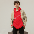 Load image into Gallery viewer, Hoodie Red Airplane Paris
