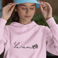 Load image into Gallery viewer, Hoodie Pink La Vie en Rose
