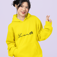 Load image into Gallery viewer, Hoodie Yellow La Vie en Rose
