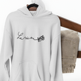 Load image into Gallery viewer, Hoodie Gray La Vie en Rose
