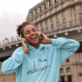 Load image into Gallery viewer, Hoodie Blue Paris City
