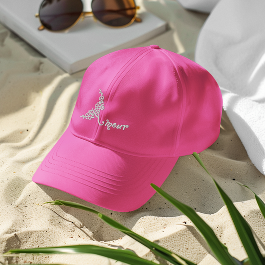 Cap Pink Amour Flowers