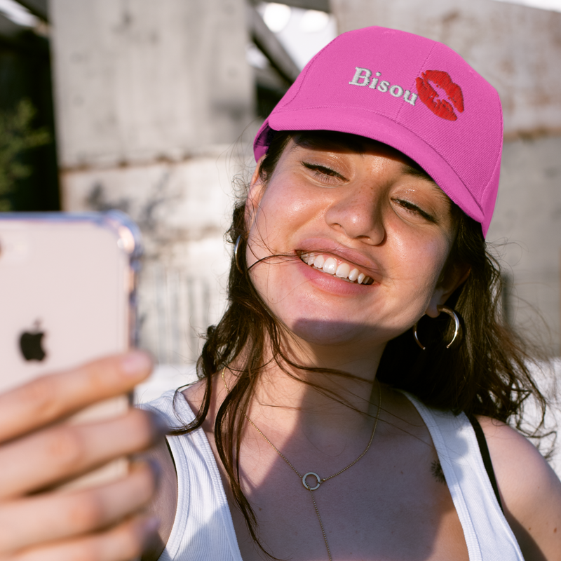 Cap Pink Bisou