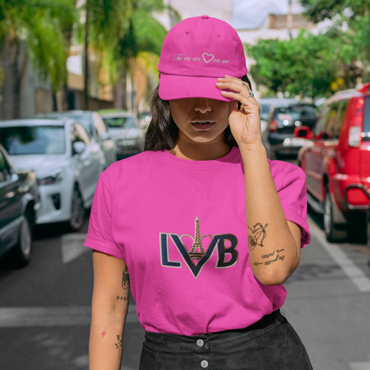 Cap Pink Tu as un Cœur en Or