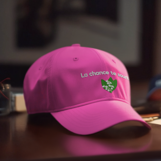 Cap Pink La Chance te Sourit Muguet
