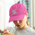 Load image into Gallery viewer, Cap Pink Bonjour Rabbit
