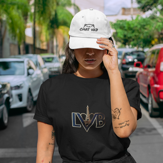 Cap White Chat Va