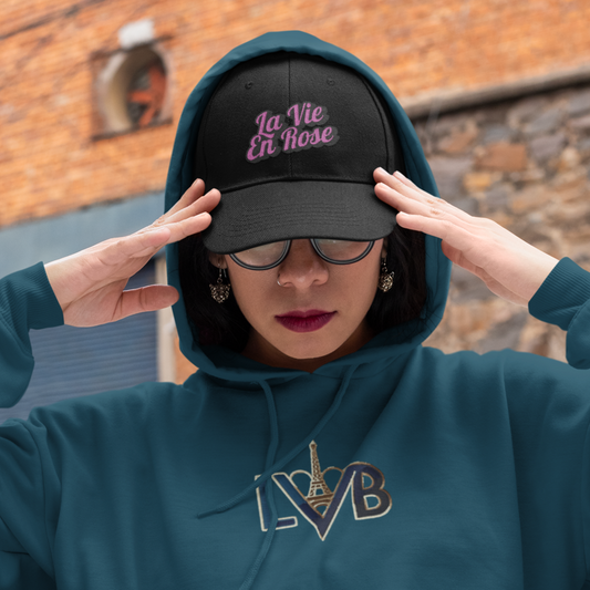 Cap Black La Vie en Rose Graffiti