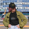 Load image into Gallery viewer, Cap Black Yellow La Vie Est Belle
