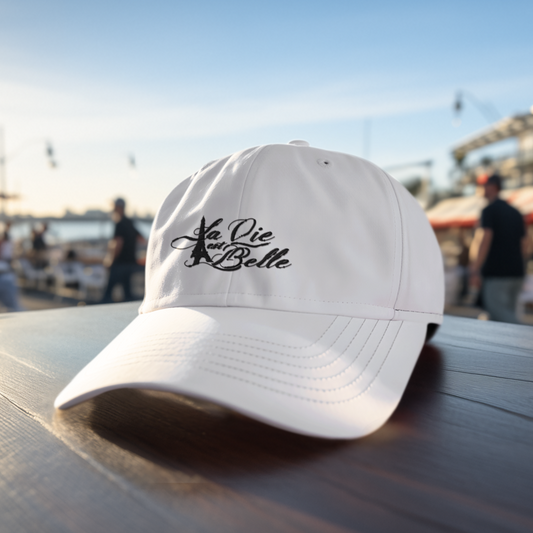 Cap White La Vie Est Belle