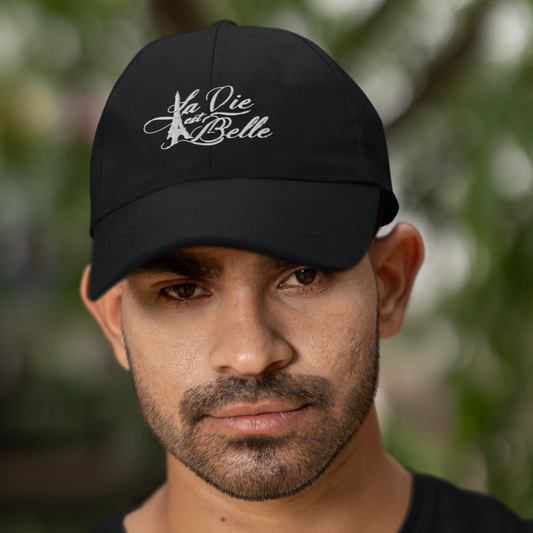Cap Black La Vie Est Belle