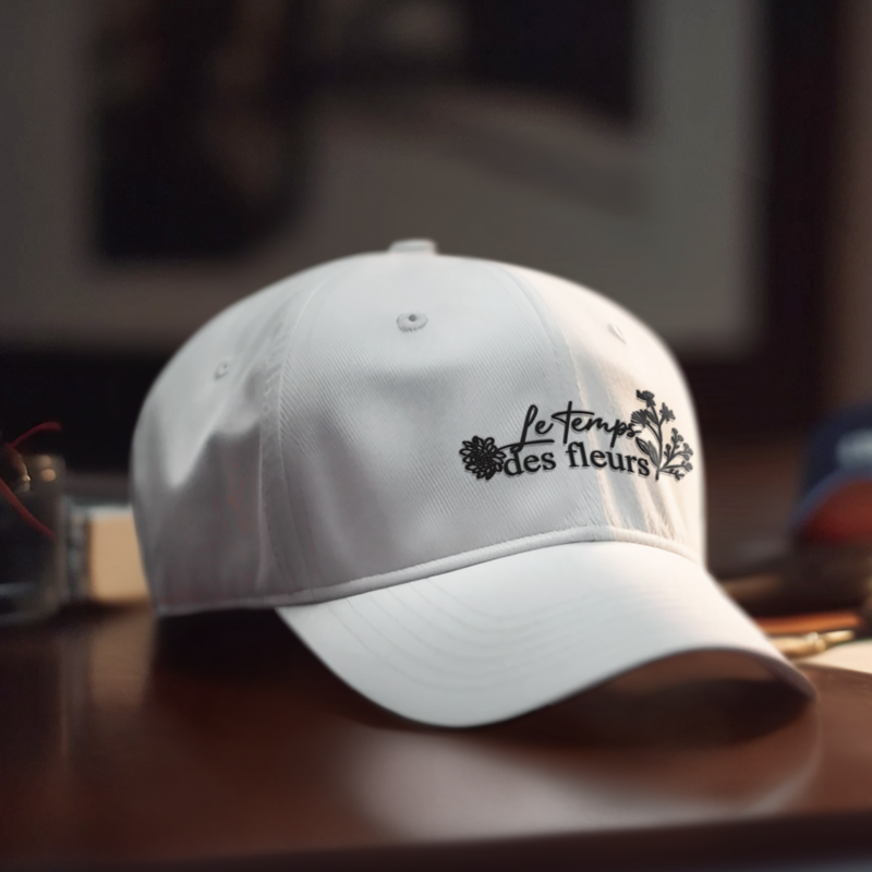 Cap White Le Temps des Fleurs