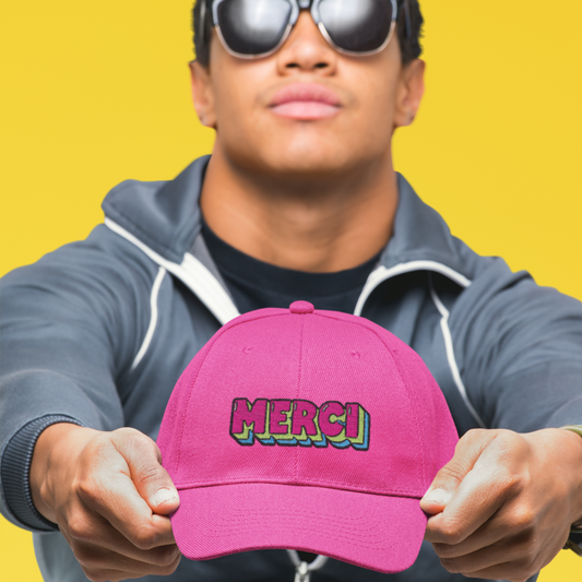 Cap Pink Merci