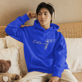 Load image into Gallery viewer, Hoodie Navy C'est La Vie
