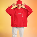 Load image into Gallery viewer, Hoodie Red Décrocher la Lune
