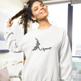 Load image into Gallery viewer, Sweater White Amour With Flowers
