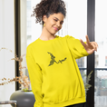 Load image into Gallery viewer, Sweater Yellow Amour With Flowers
